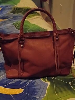 Rebecca Minkoff MAB Tan Large Bag Purse Authentic